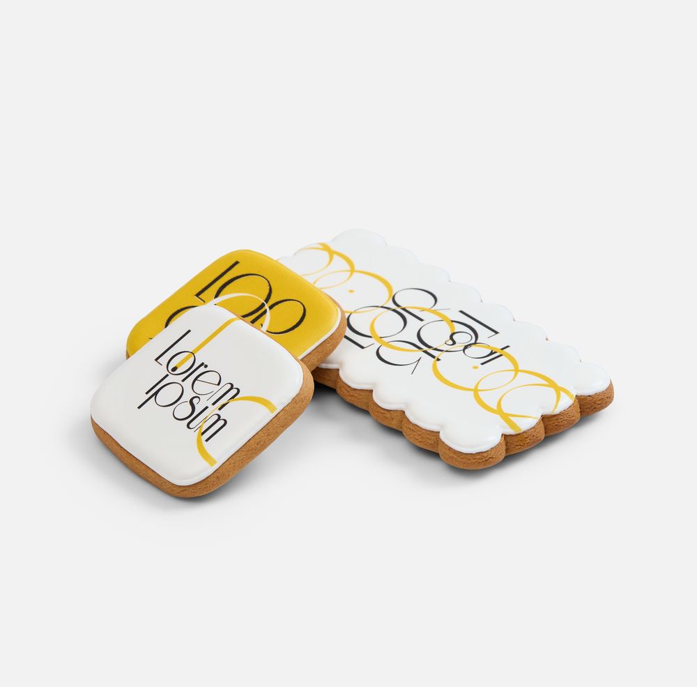 Пряничный подарочный набор Aftertaste с печатью на заказ с логотипом  | Print Logo