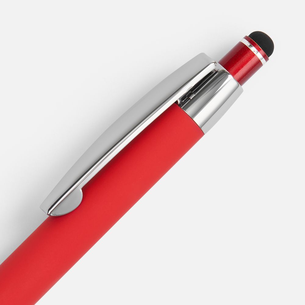 Ручка шариковая Sansen Soft Touch со стилусом