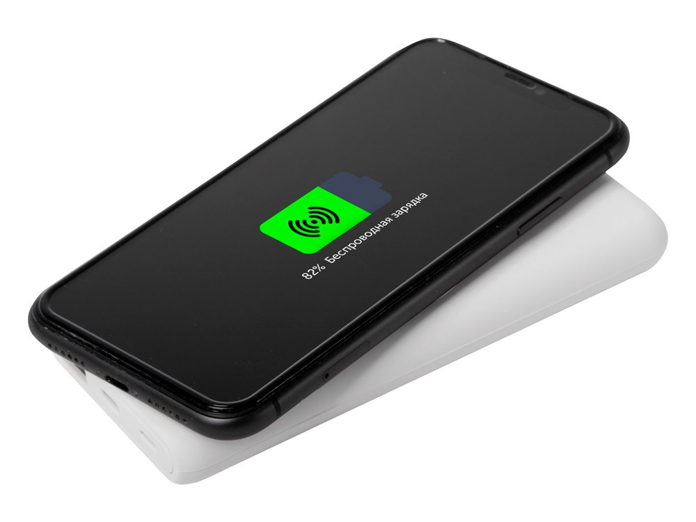 Внешний беспроводной аккумулятор c QC/PD Reload, 10000 mAh, белый (Р)