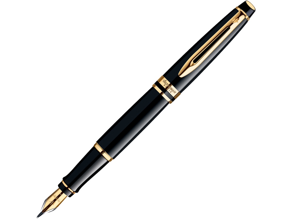 Ручка перьевая Expert 3 Black Laque GT F фото на сайте Print Logo.