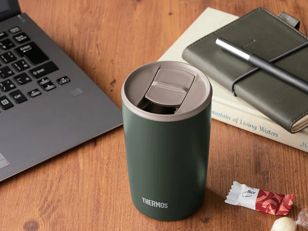 Термокружка из нерж. стали тм THERMOS JDP-401 FG 0.4L
