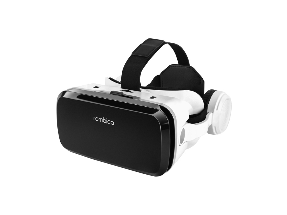 Очки VR VR XPro с беспроводными наушниками с логотипом Rombica | Print Logo