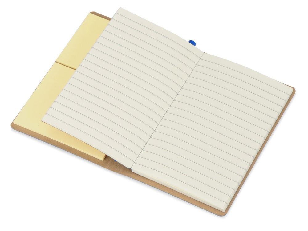 Набор стикеров Write and stick с ручкой и блокнотом, синий