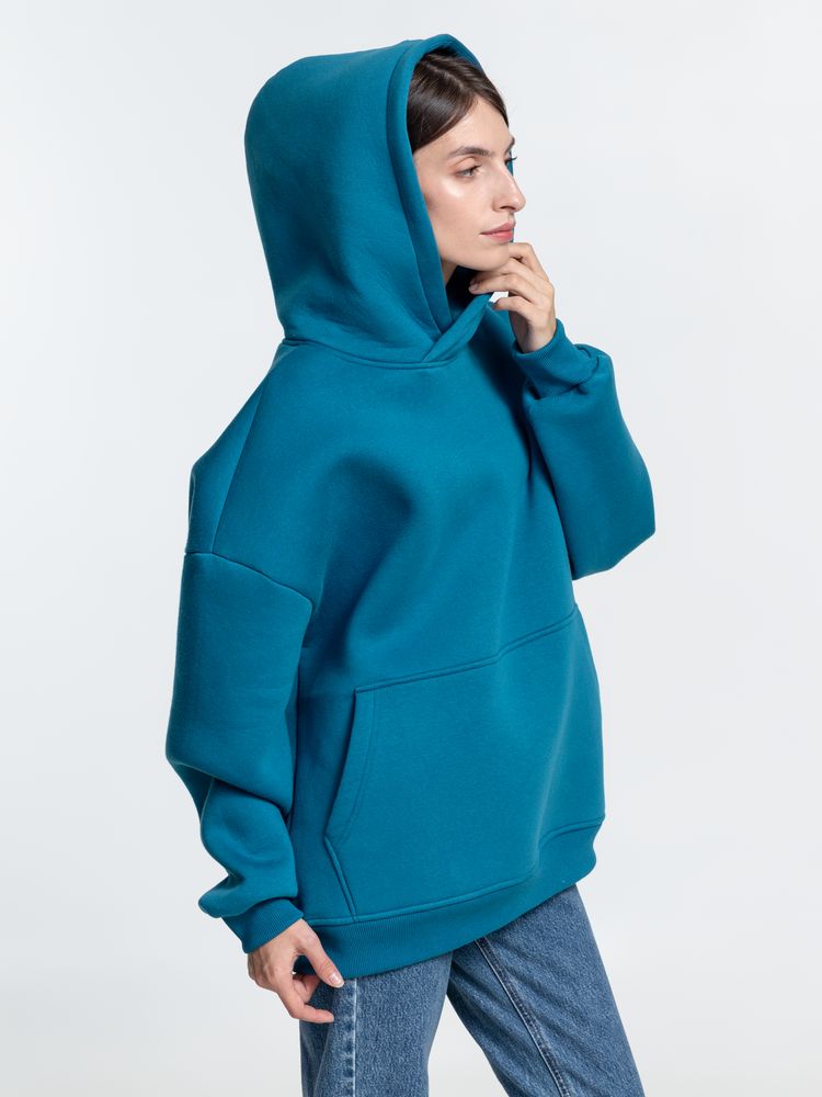 Худи Kulonga Oversize, бирюзовое, размер M/L