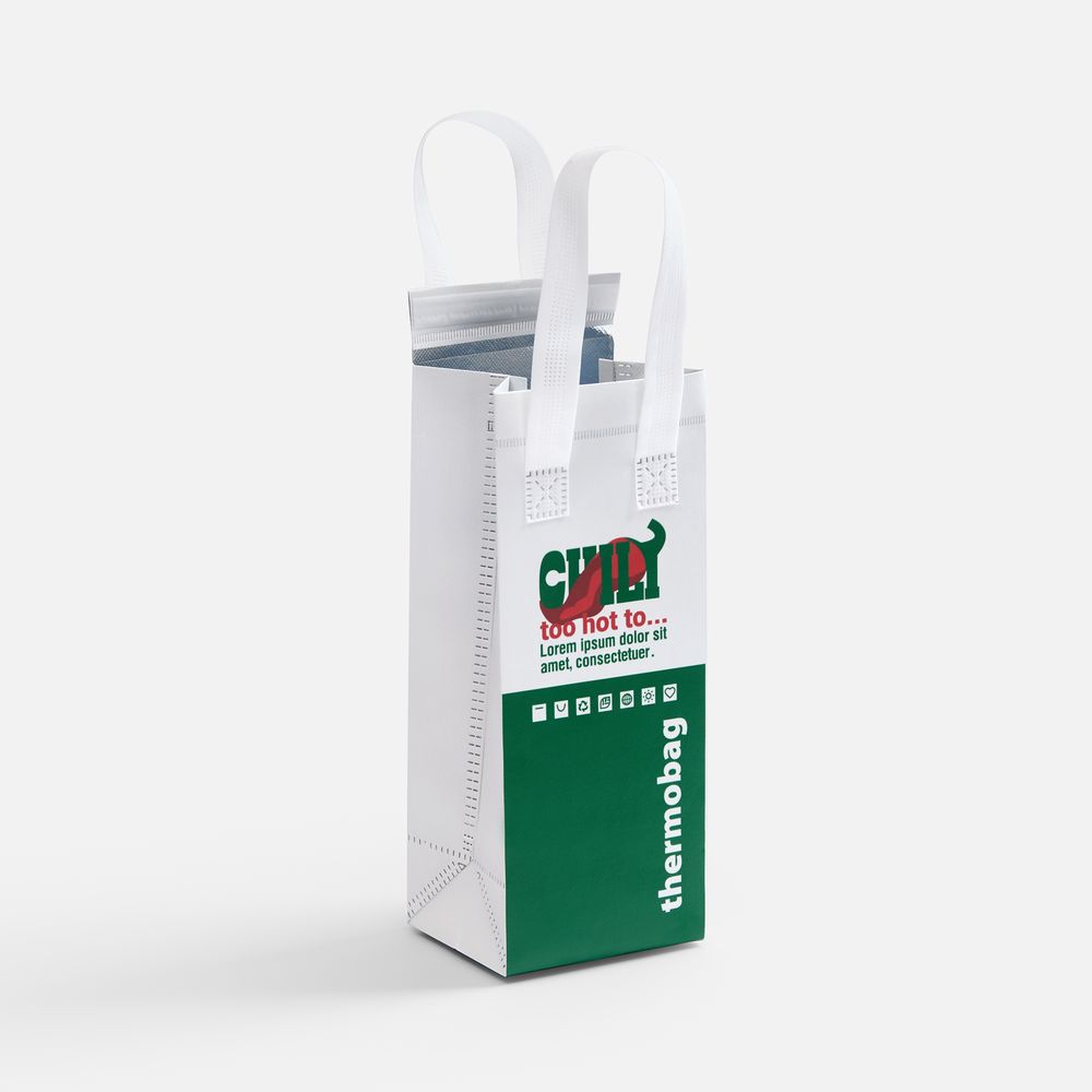 Термосумка для напитков «Термобэг» на заказ фото на сайте Print Logo. 