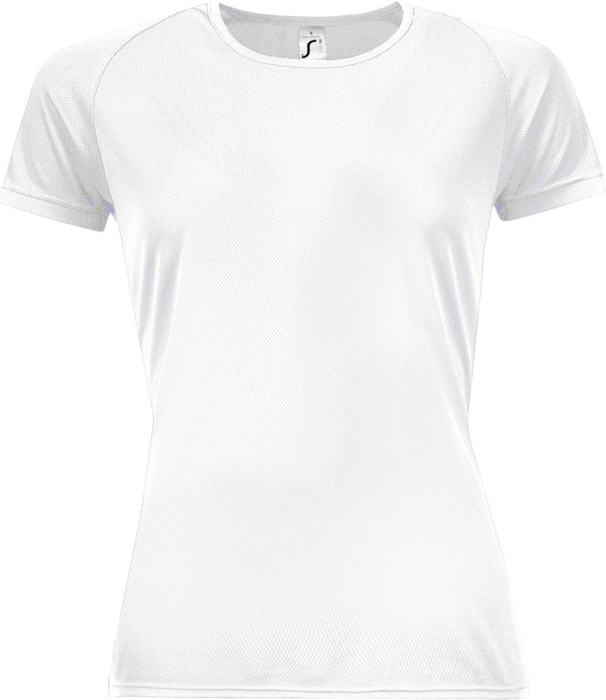 Футболка женская Sporty Women 140 с логотипом Sol's | Print Logo