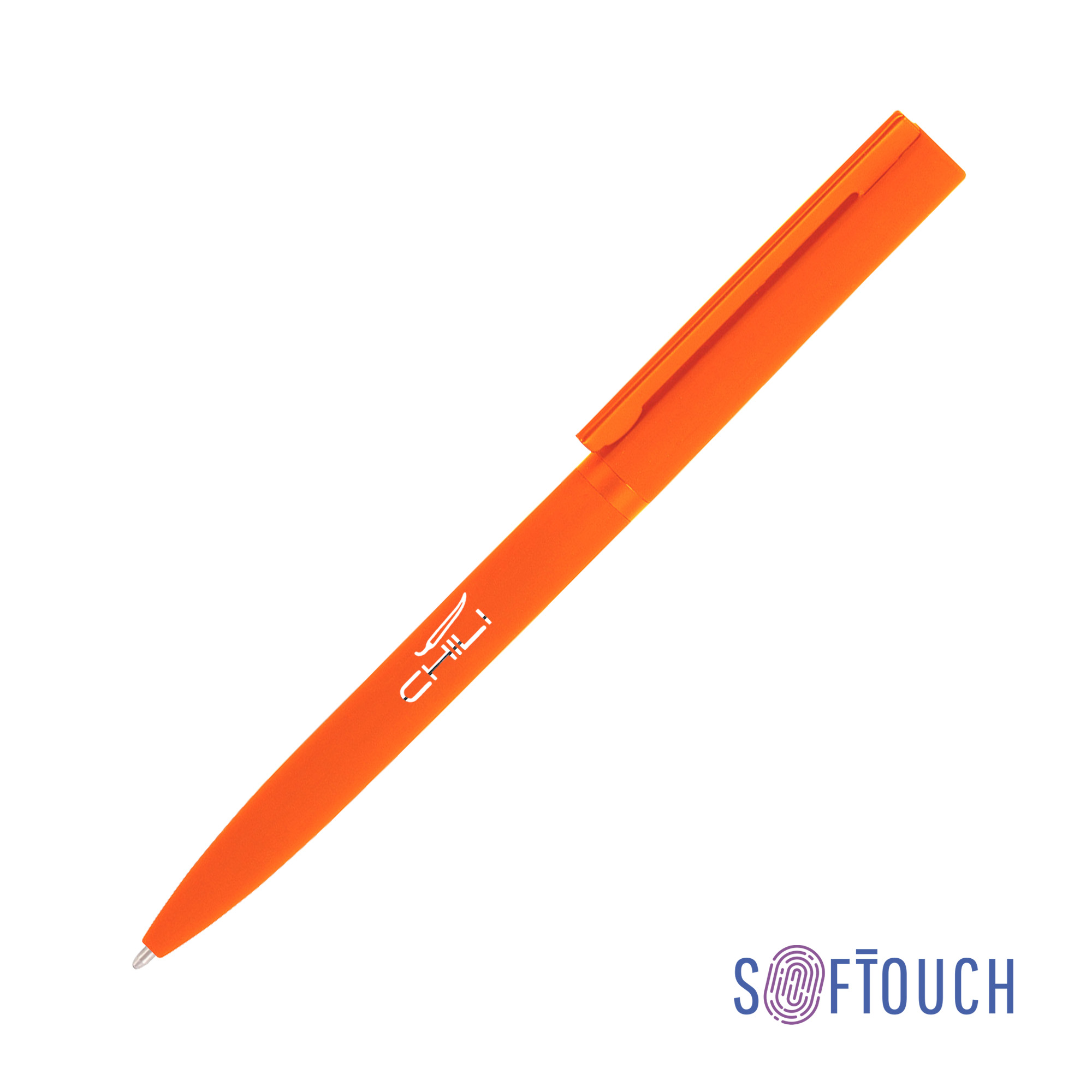 Ручка шариковая "Sirius", покрытие soft touch, серый