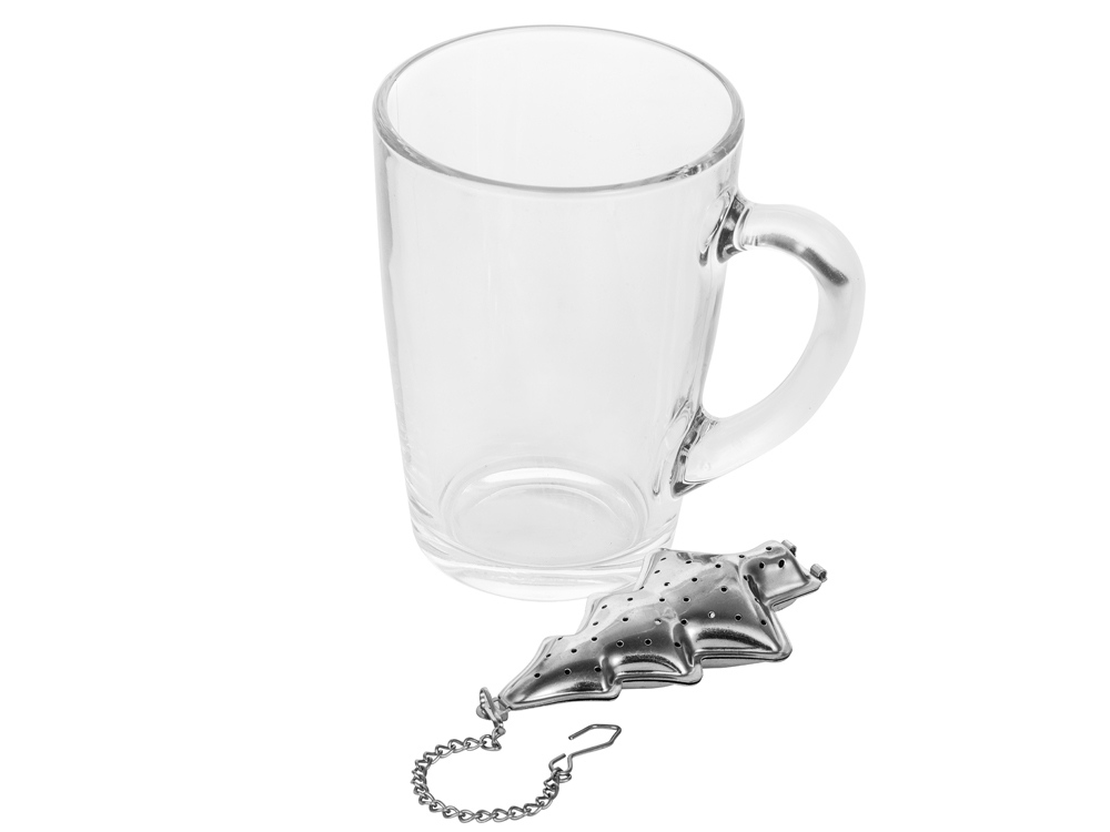 Набор Drink: кружка и ситечко для чая с логотипом  | Print Logo