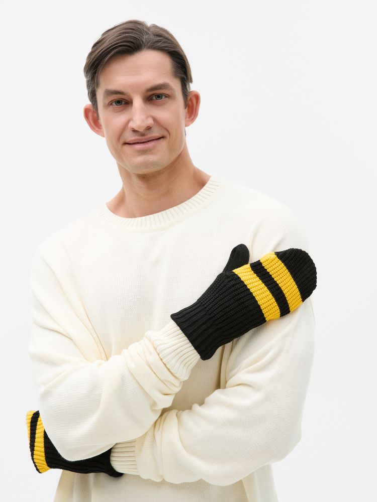 Варежки Winwear, черные, размер S/M