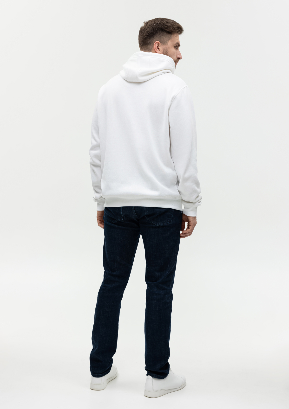 Худи унисекс STAN футер с начёсом 260, 20, Белый,  (10/1)  (56/XXXL)