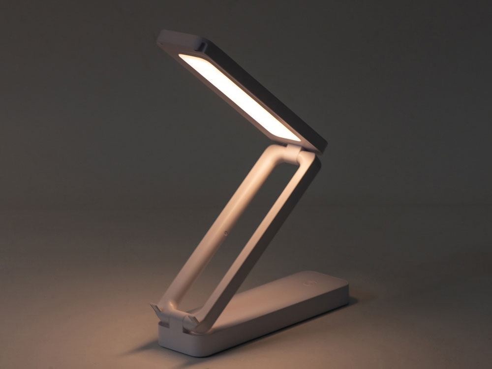 Складная настольная LED лампа Stack N, 3 Вт, белый (Р)