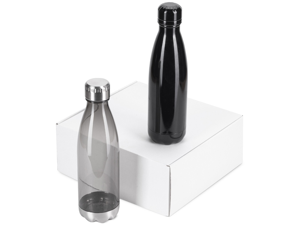 Подарочный набор из термобутылки и бутылки Bottle set с логотипом  | Print Logo