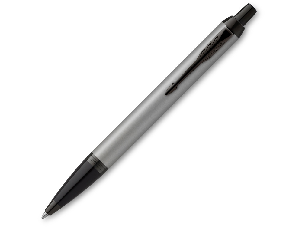 Ручка шариковая Parker IM MGREY BT с логотипом Parker | Print Logo