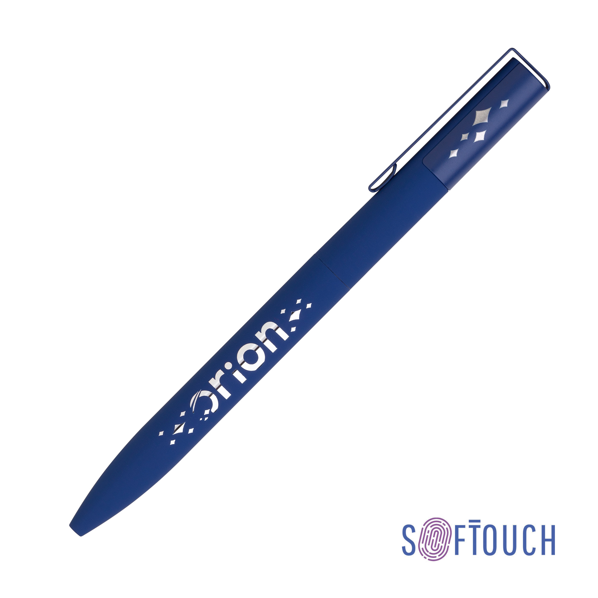 Ручка шариковая "Orion", покрытие soft touch, серый
