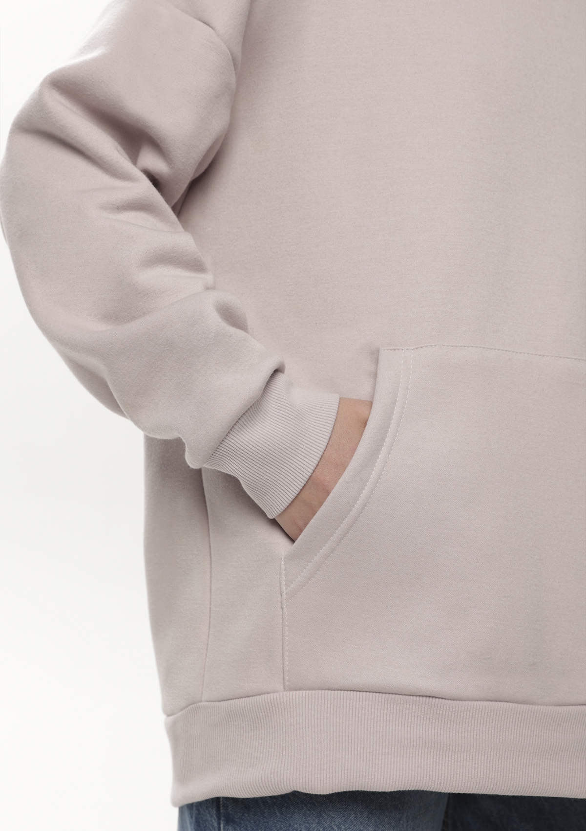 Худи унисекс STAN оверсайз интерсофт 320, 69, Кремовый,  (52)  (52/XL)