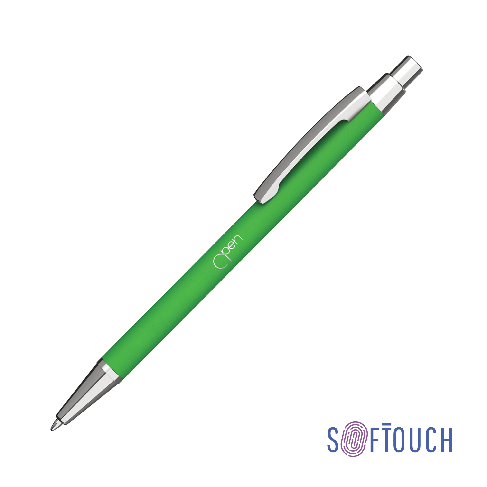 Ручка шариковая "Ray", покрытие soft touch, синий
