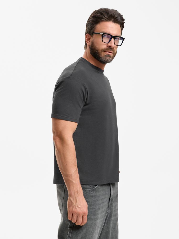 Футболка унисекс Durington, темно-серая (графит), размер 3XL/4XL