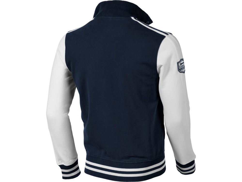 Толстовка Varsity, темно-синий/натуральный белый