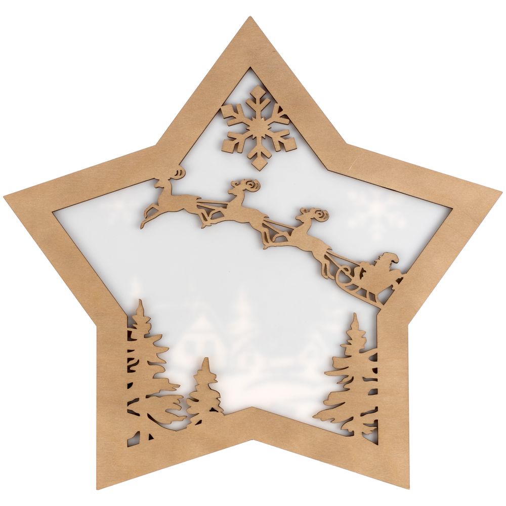 Светильник Xmas Mood — пример нанесения логотипа () | Print Logo