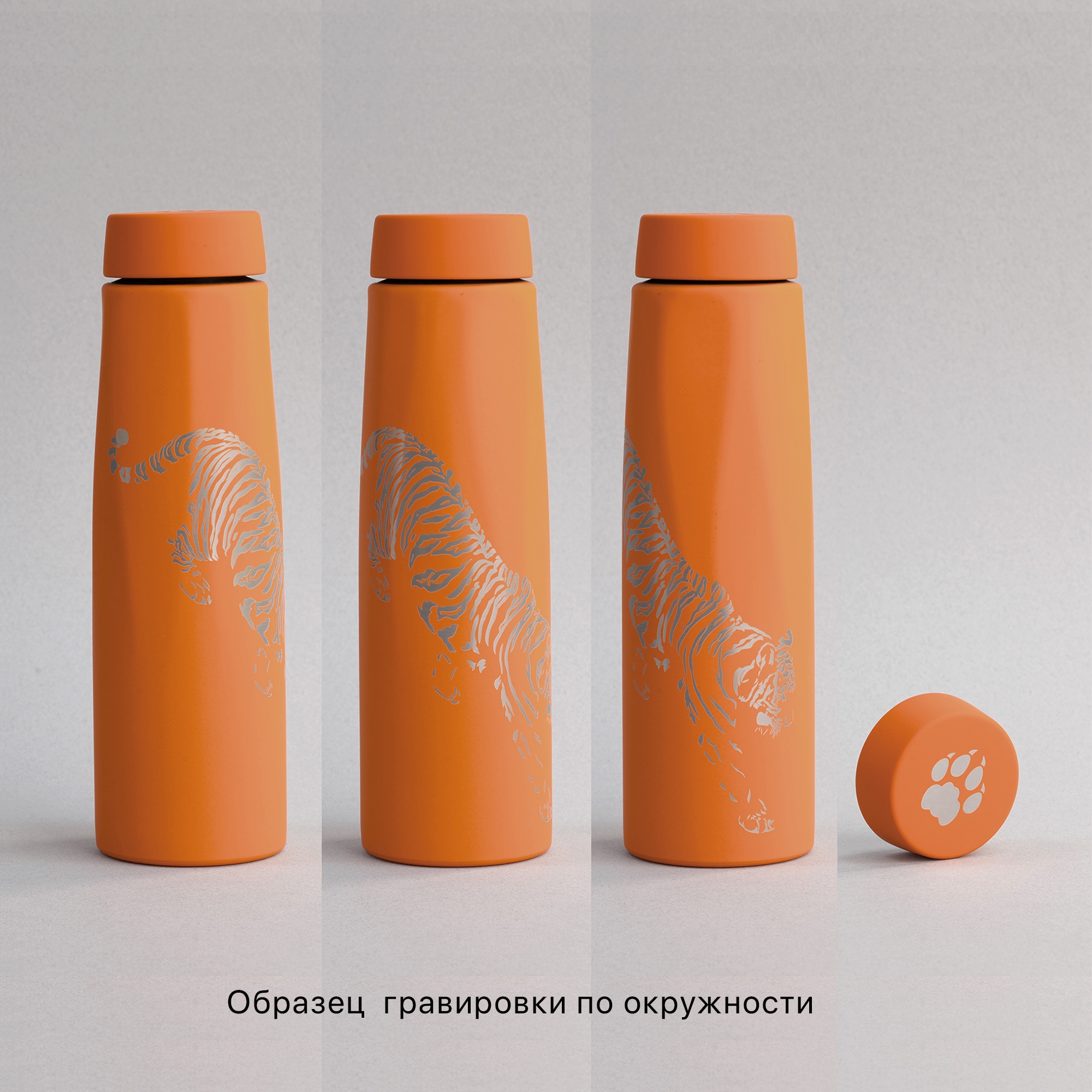 Термос "Calypso" 500 мл, покрытие soft touch, коробка, черный
