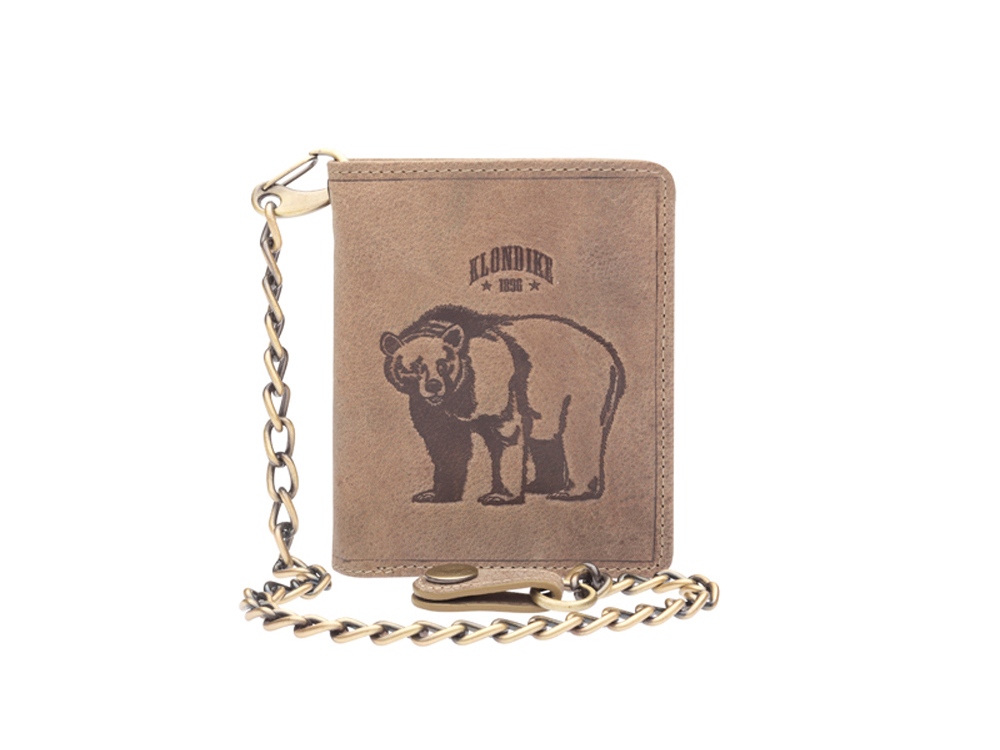 Бумажник Wayne Bear с логотипом KLONDIKE 1896 | Print Logo