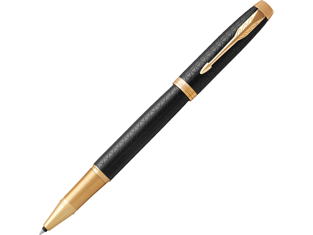 Ручка роллер Parker IM Premium Black GT с логотипом Parker | Print Logo