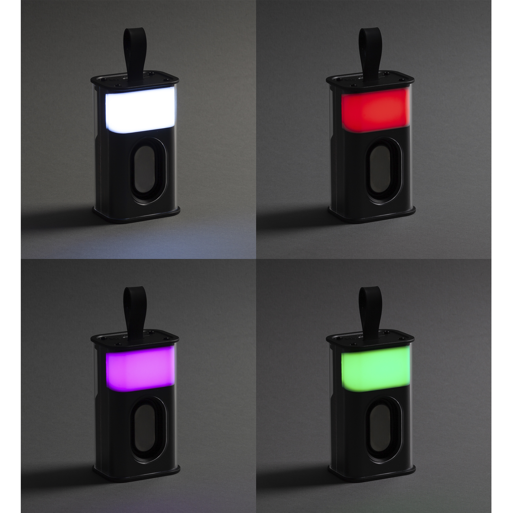 Bluetooth колонка "Hi-Fi" 5Вт с разноцветной подсветкой и прозрачным корпусом фото на сайте Print Logo.