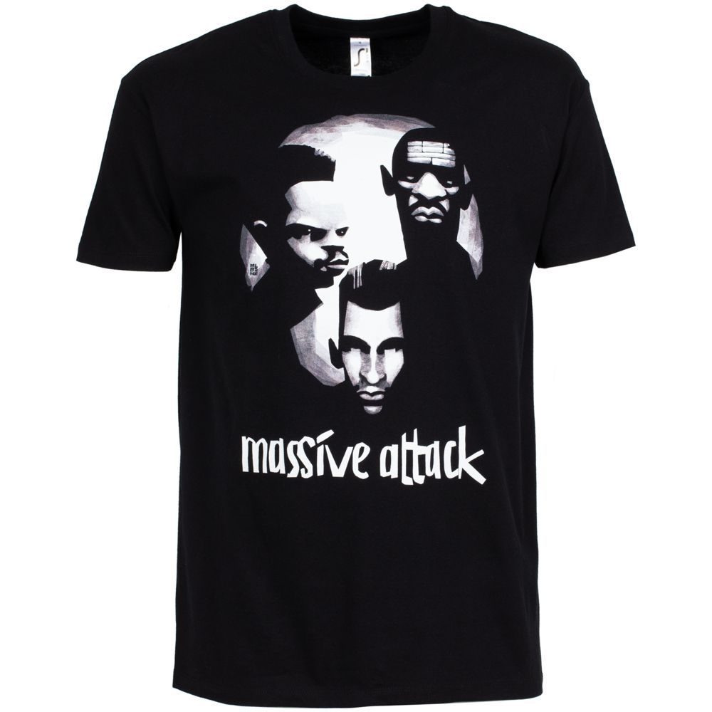 Футболка «Меламед. Massive Attack» — пример нанесения логотипа (Author's) | Print Logo