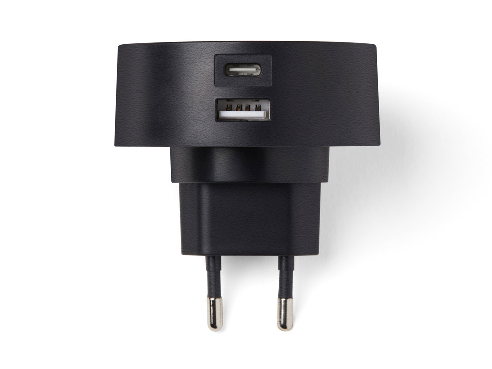 Адаптер питания USB Poweron, черный