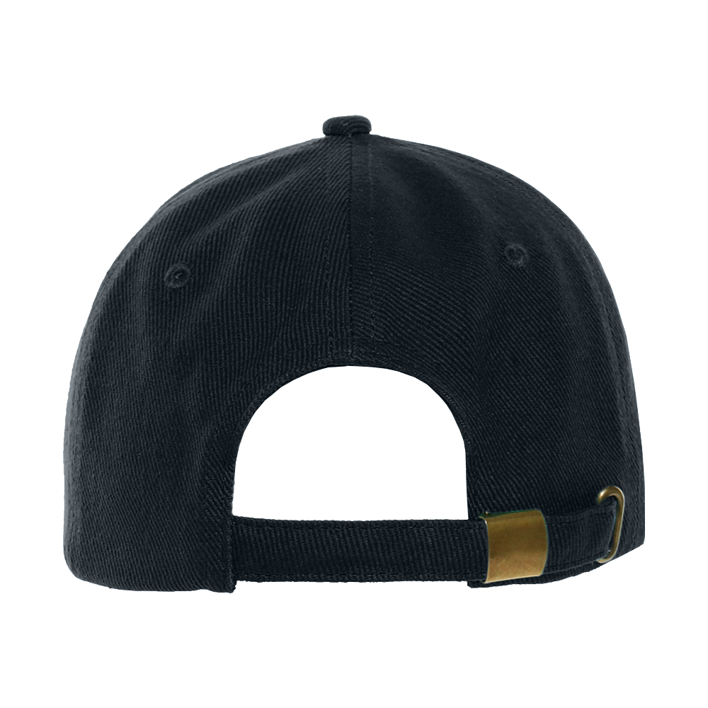 Бейсболка STAN 6 клиньев хлопок 330, 06, Чёрный,  (20)  (56-58)
