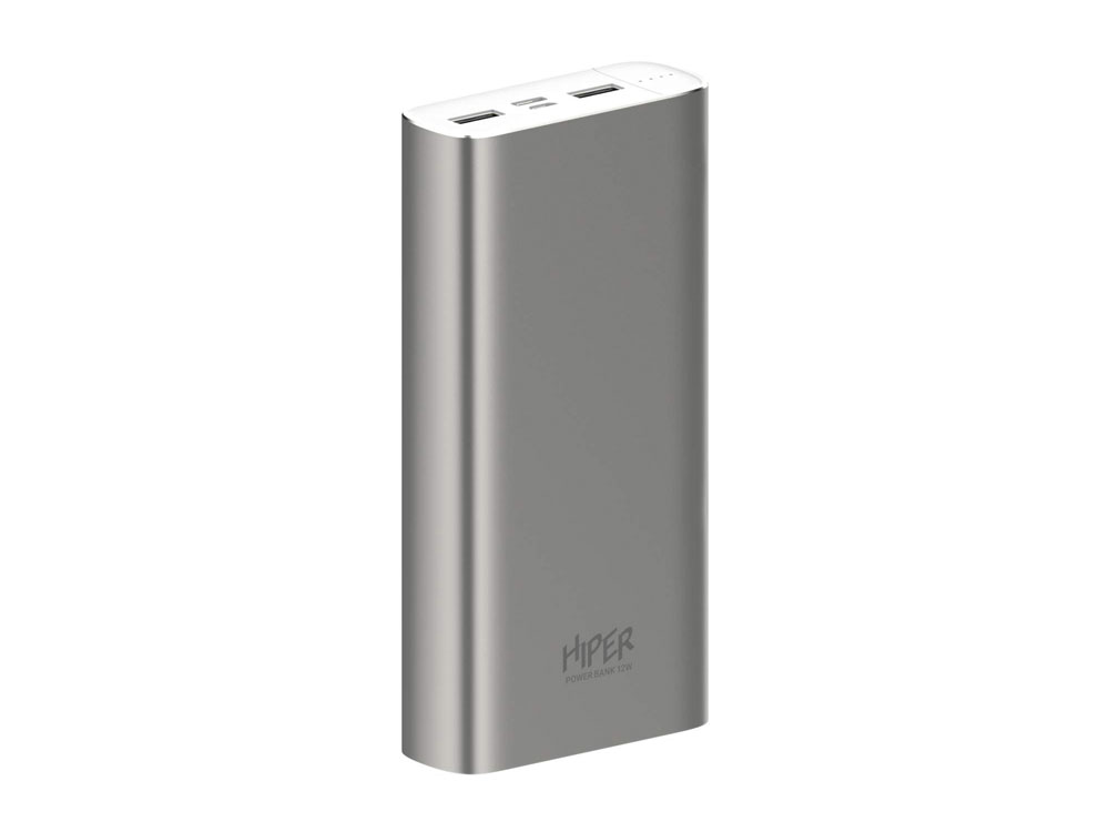 Портативный внешний аккумулятор METAL 20K, 20000 mAh с логотипом HIPER | Print Logo