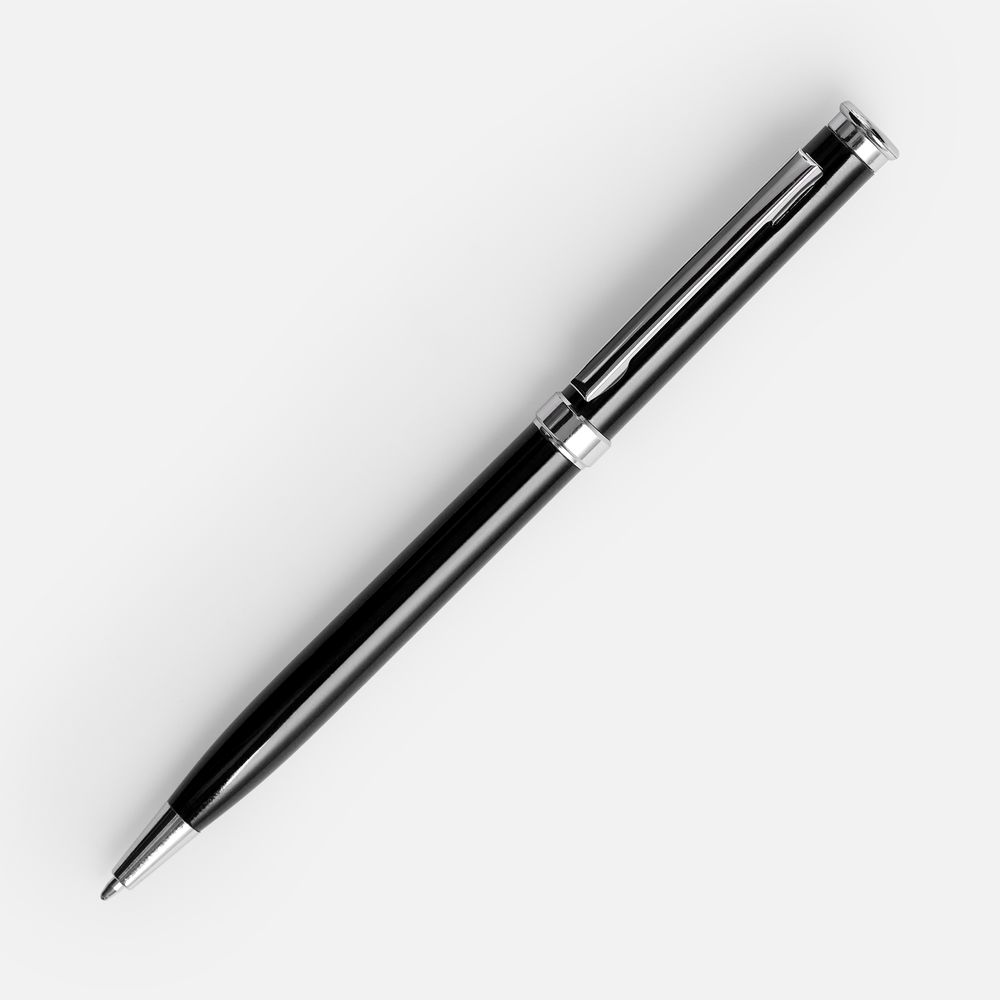 Ручка шариковая Finn Chrome с логотипом  | Print Logo