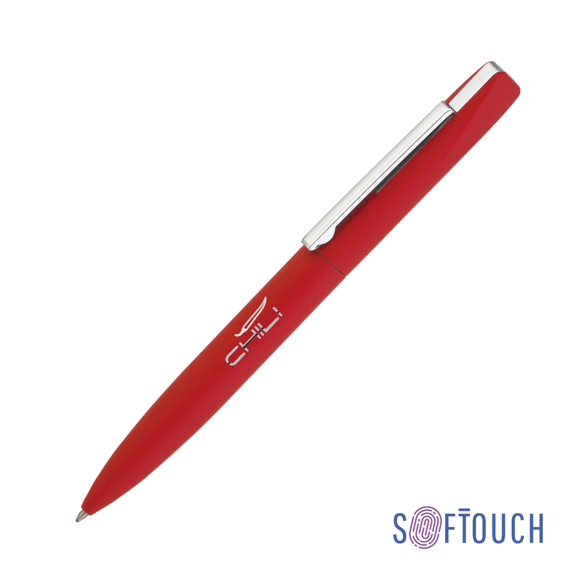 Ручка шариковая "Mercury", покрытие soft touch, черный