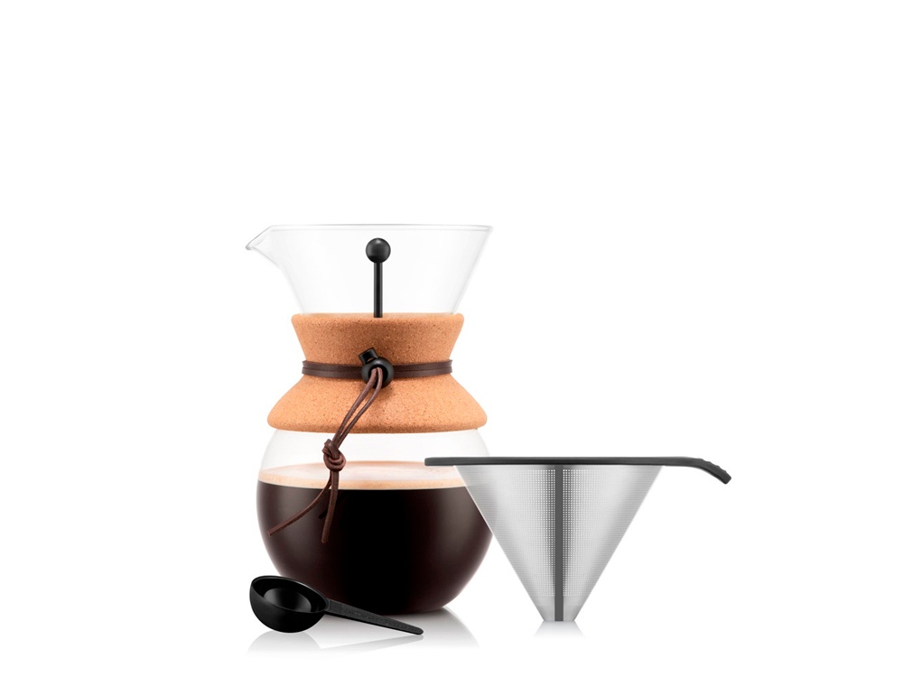 POUR OVER 1L. Coffee maker 1L, натуральный