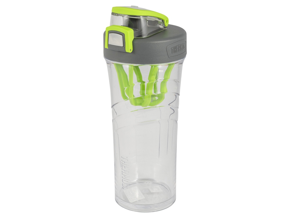 Шейкер с крышкой-дозатором Thermos TP4086GR с логотипом THERMOS | Print Logo
