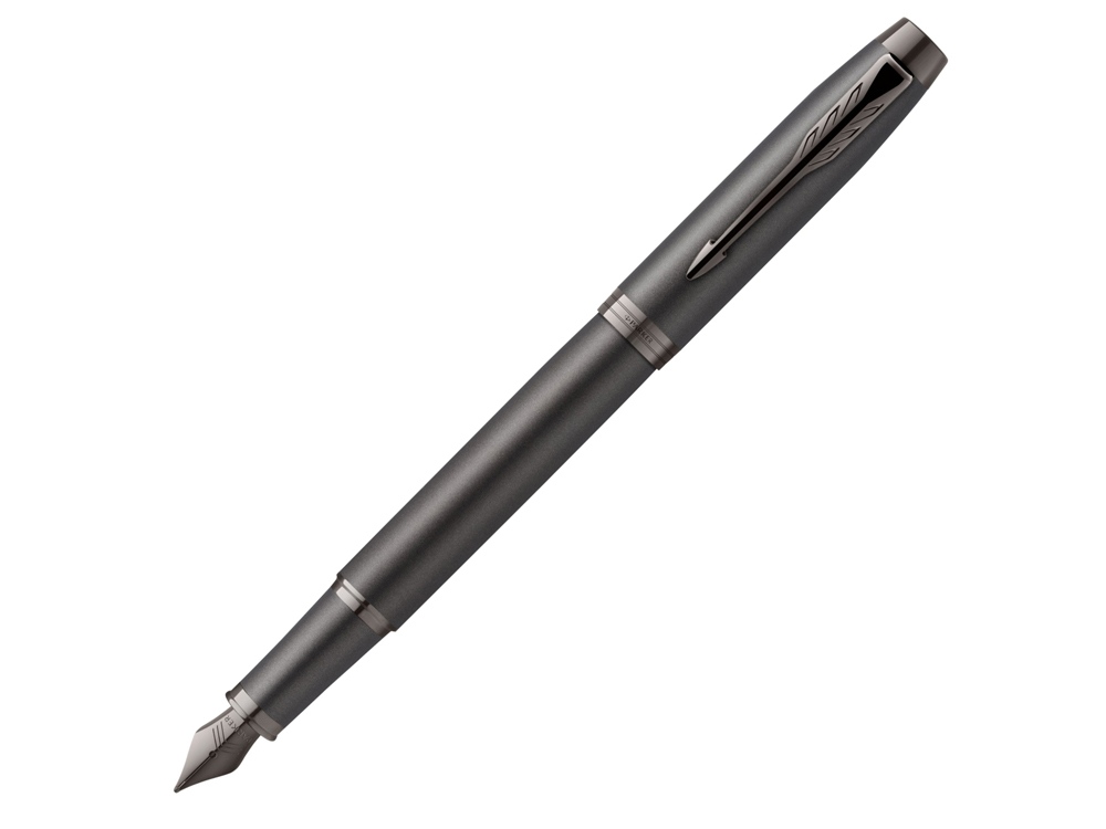 Ручка перьевая Parker IM Monochrome Black с логотипом Parker | Print Logo