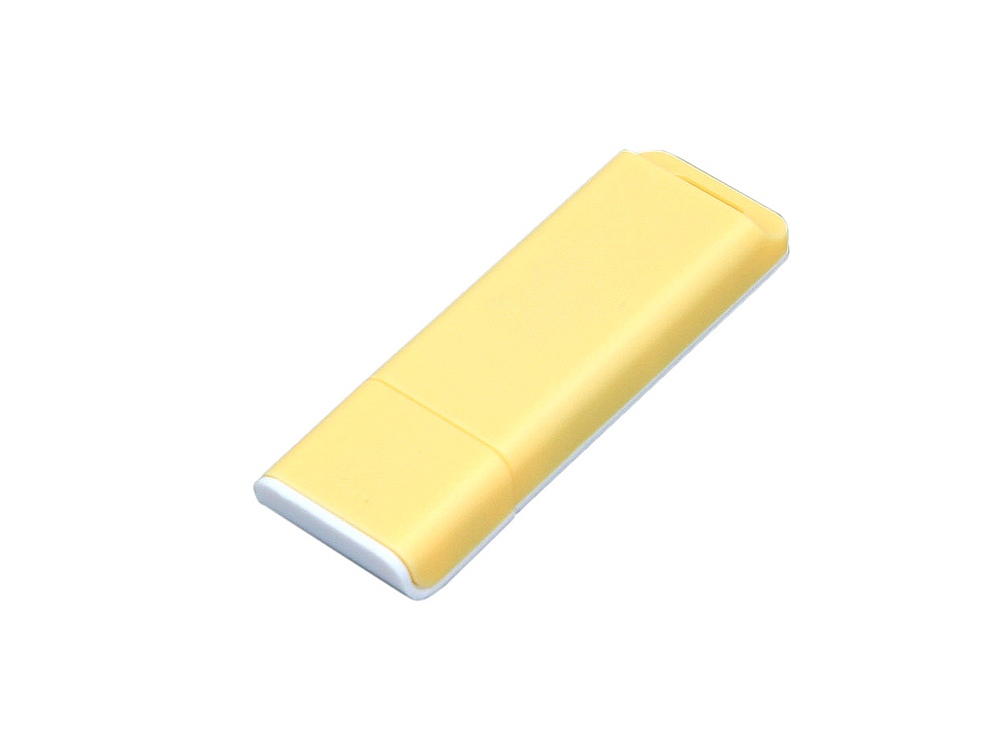 USB 2.0- флешка на 32 Гб с оригинальным двухцветным корпусом с логотипом  | Print Logo