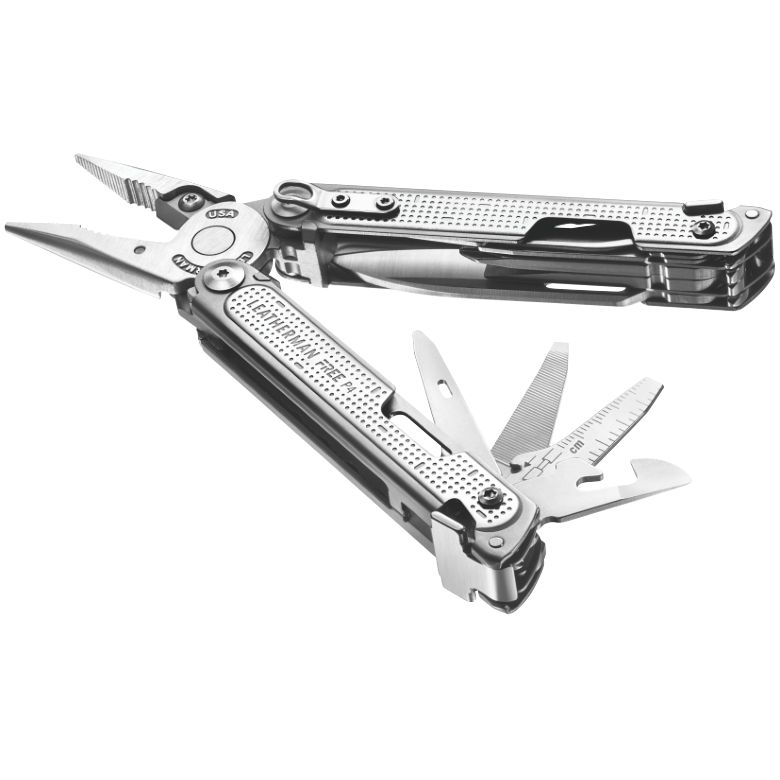 Мультитул Free P4 — пример нанесения логотипа (Leatherman) | Print Logo