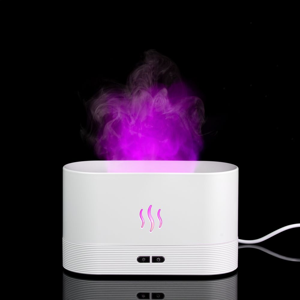 Увлажнитель-ароматизатор с имитацией пламени Fuego ver.2 с логотипом Molti | Print Logo