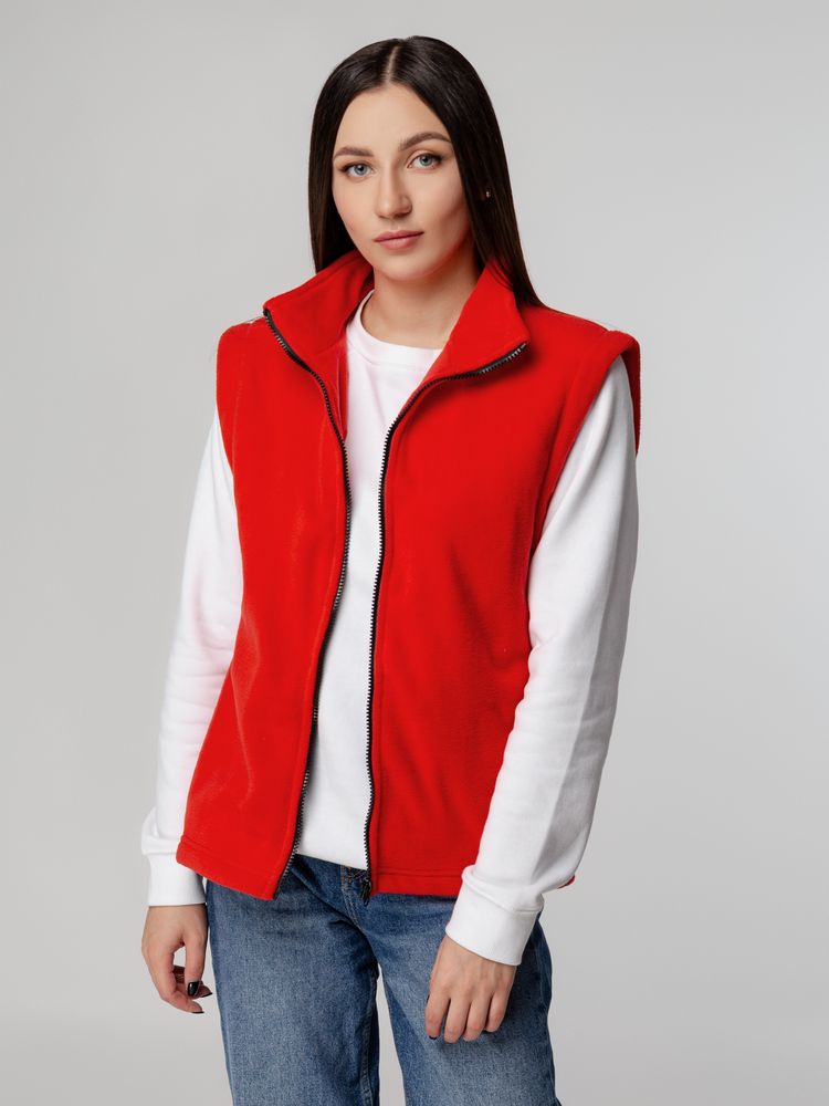 Жилет флисовый Manakin, красный, размер M/L