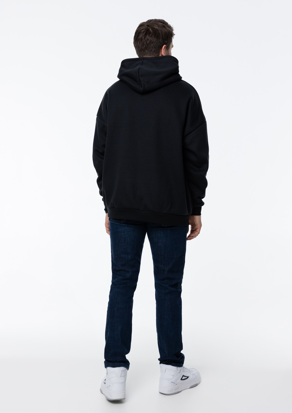 Худи унисекс STAN оверсайз интерсофт 320, 69, Чёрный,  (20)  (54/XXL)