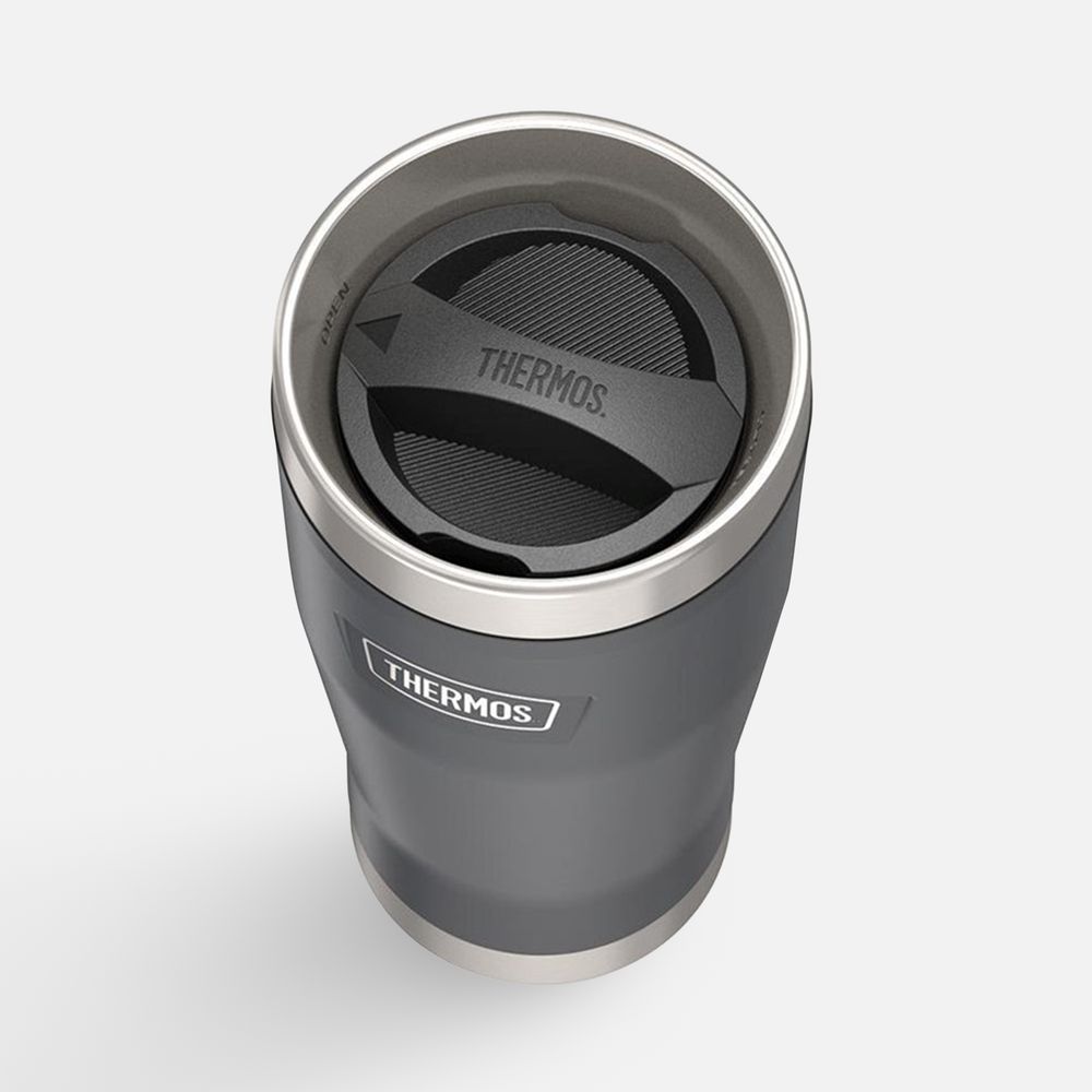 Термокружка Icon 470 — пример нанесения логотипа (THERMOS) | Print Logo