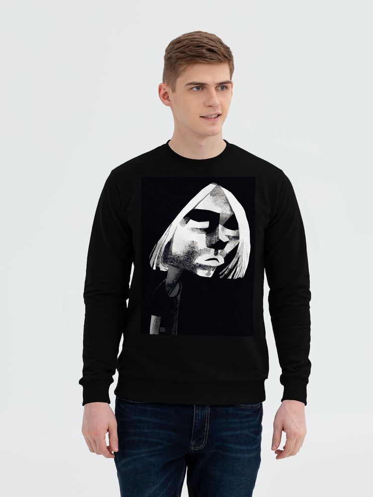 Свитшот «Меламед. Kurt Cobain» с логотипом Author's | Print Logo