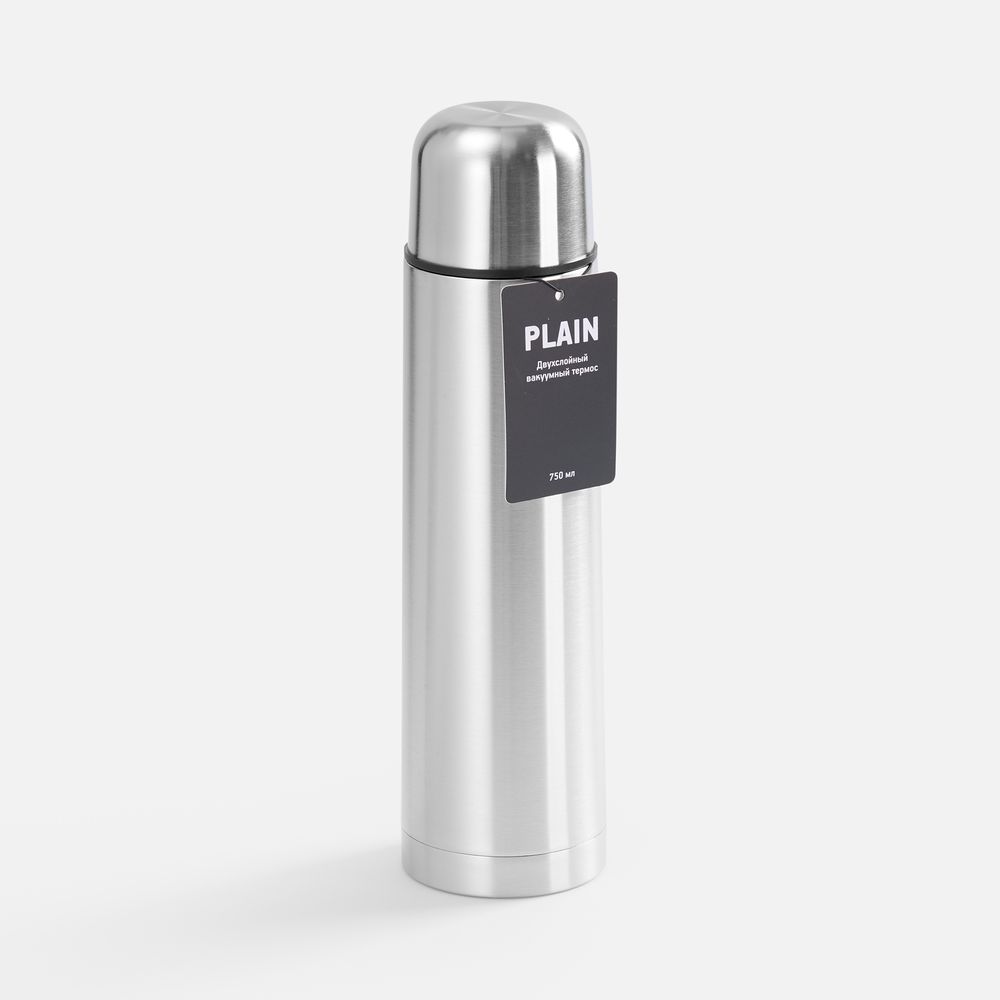 Термос Plain 750, ver.2 с логотипом  | Print Logo