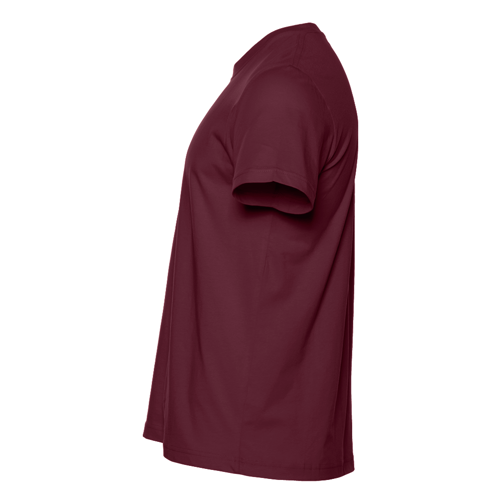 Футболка унисекс STAN, хлопок 150, 51, Бордовый,  (66)  (52/XL)