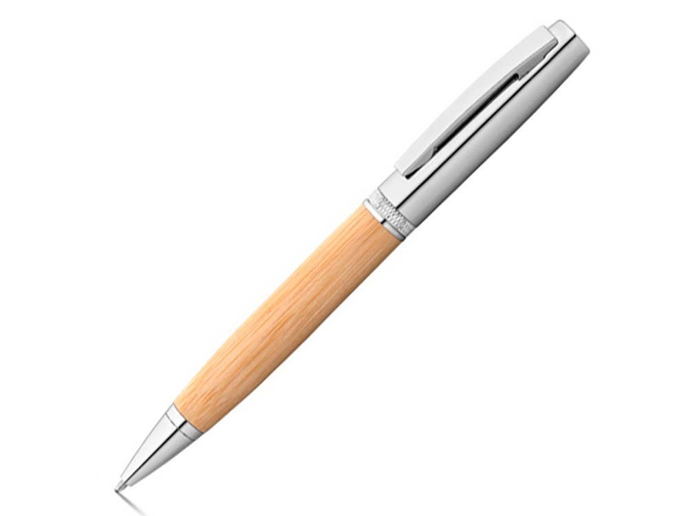 Ручка шариковая FUJI из бамбука с логотипом  | Print Logo