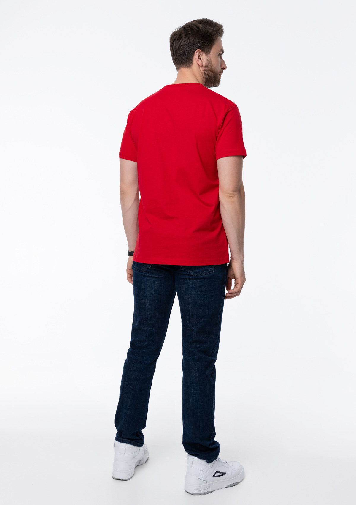 Футболка унисекс хлопок 150, 52, Красный,  (14)  (56/XXXL)