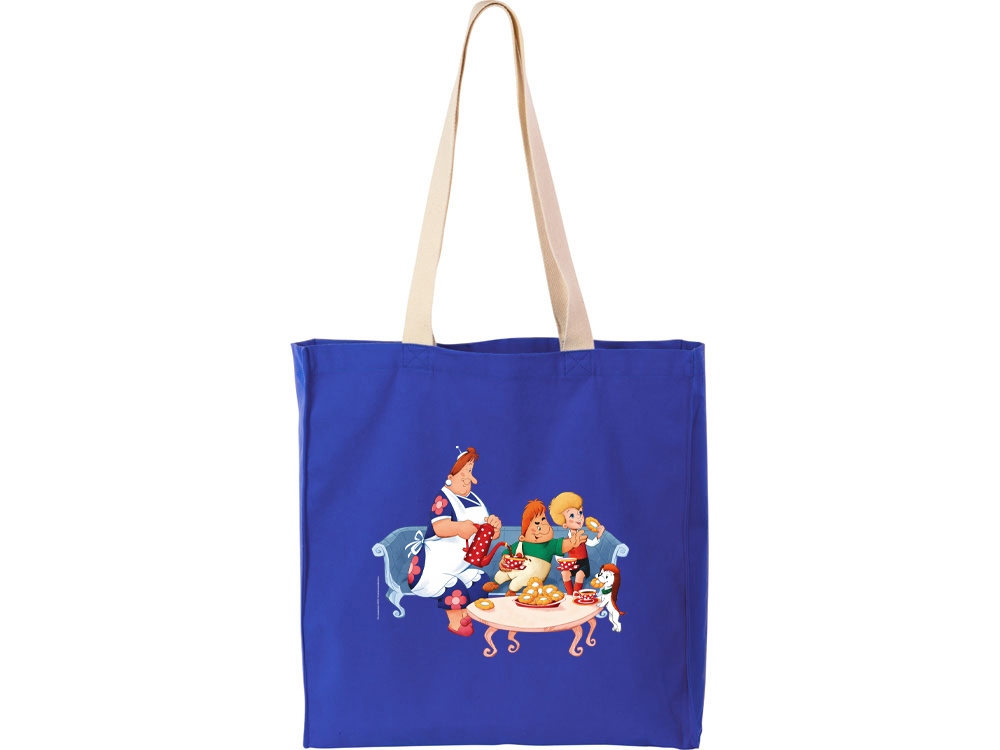 Сумка 250 г/м2 с донной складкой Карлсон с логотипом Союзмультфильм x Oasis | Print Logo