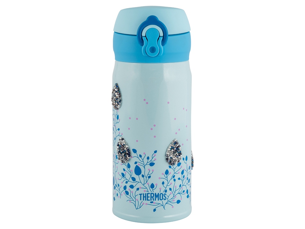Термос Thermos JNL-350-SWFLOWER с логотипом THERMOS | Print Logo