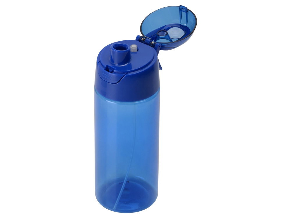 Спортивная бутылка с пульверизатором Spray, 600мл, Waterline, синий (Р)